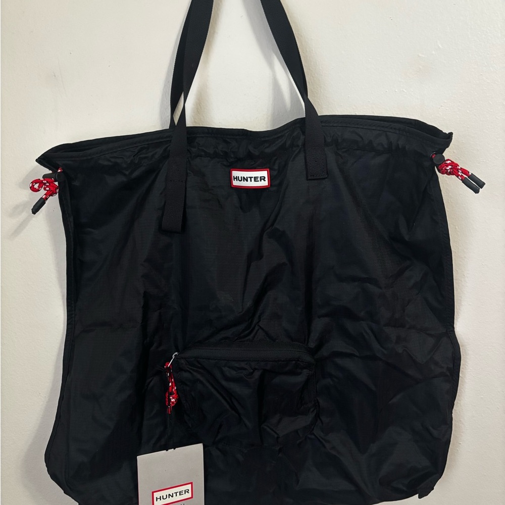Hunter Black Tote Bag